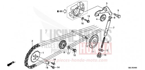 CAM CHAIN/TENSIONER CRF50FH de 2017